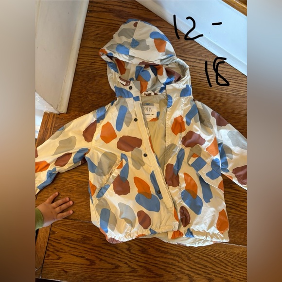 Kids Multicolor Patterned Jacket - Picture 1 of 1